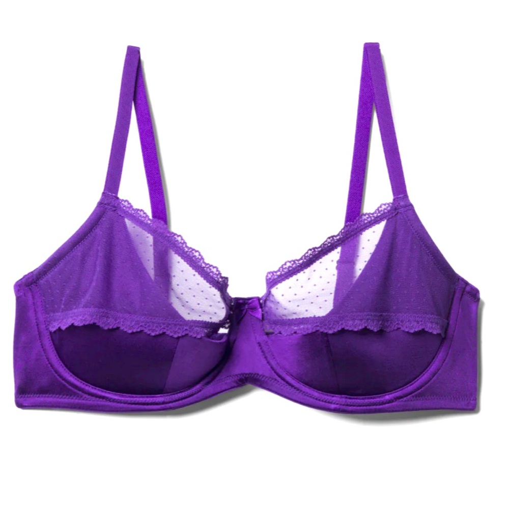 NWT Fredericks of Hollywood Zarina Open Cup Full Figure Bra
